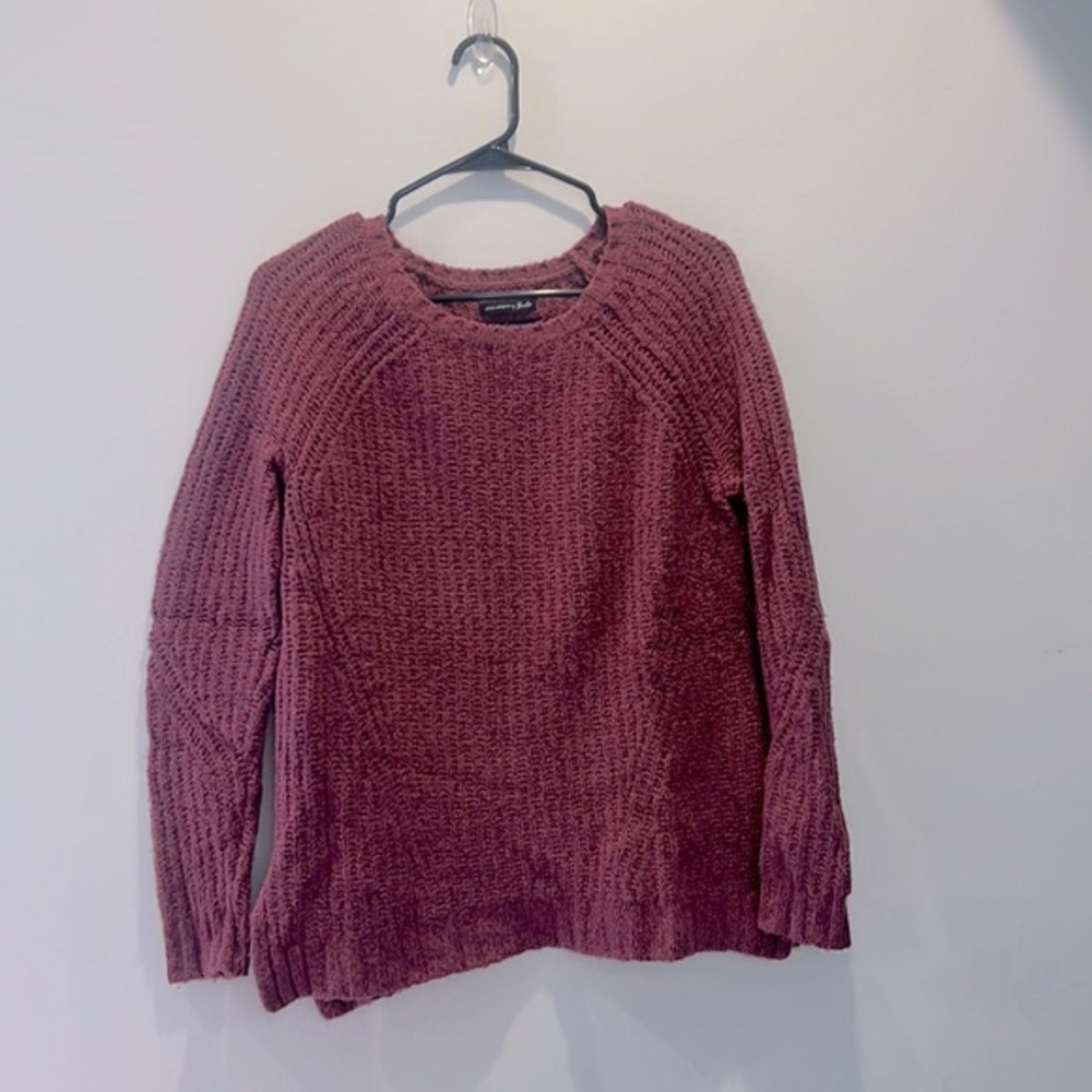 American Eagle Outfitters Amazingly Soft Mauve Sweater